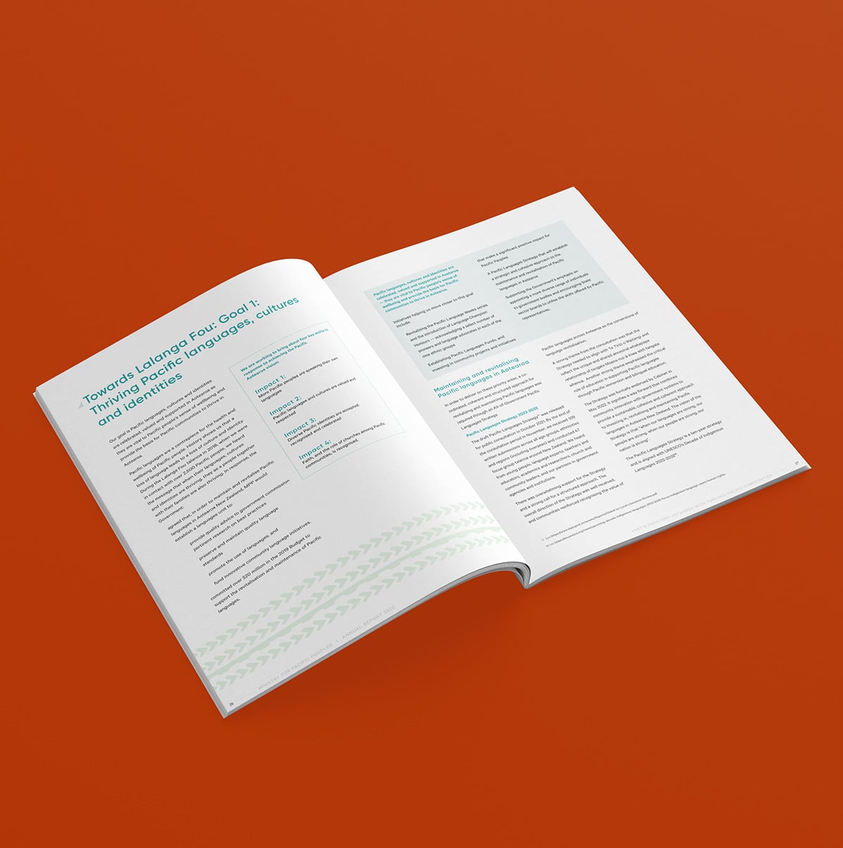 Engaging and tailored annual report design fin Los Angeles