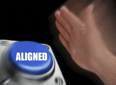 person slamming blue aligned button GIF