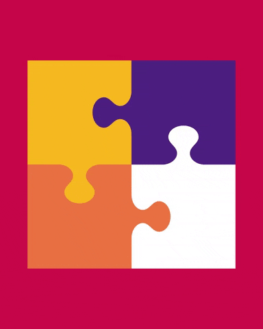 puzzle piece animation gif by UQ Sport