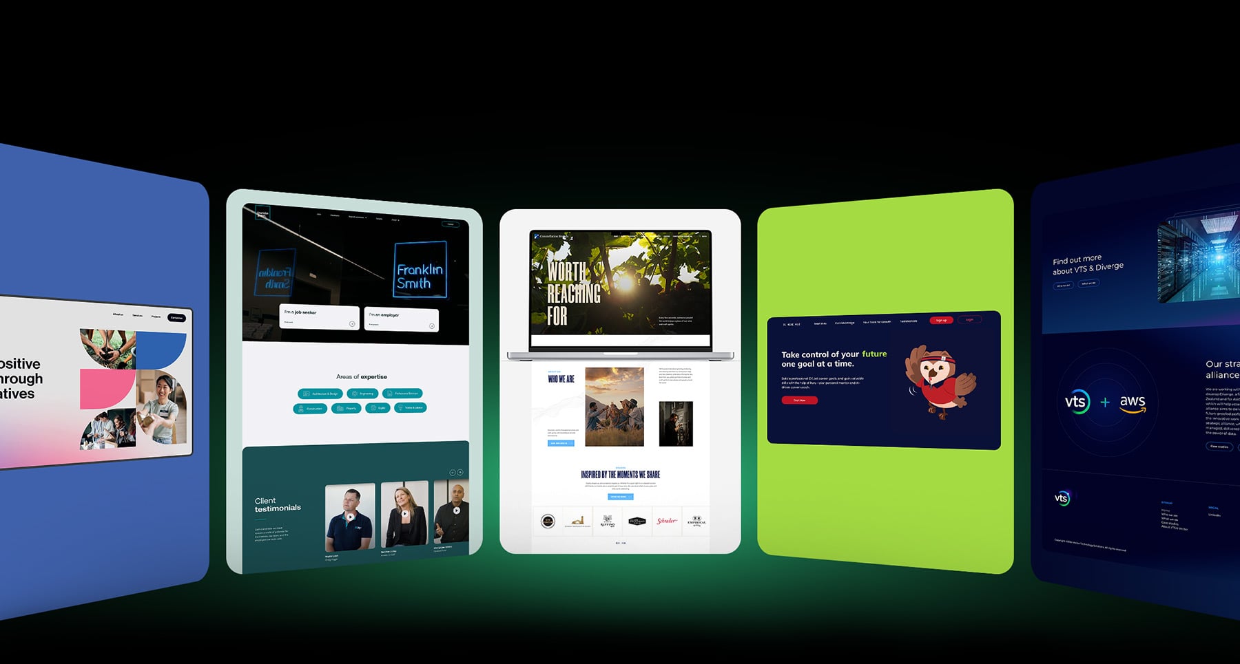 A preview of our portfolio from our LA web design company